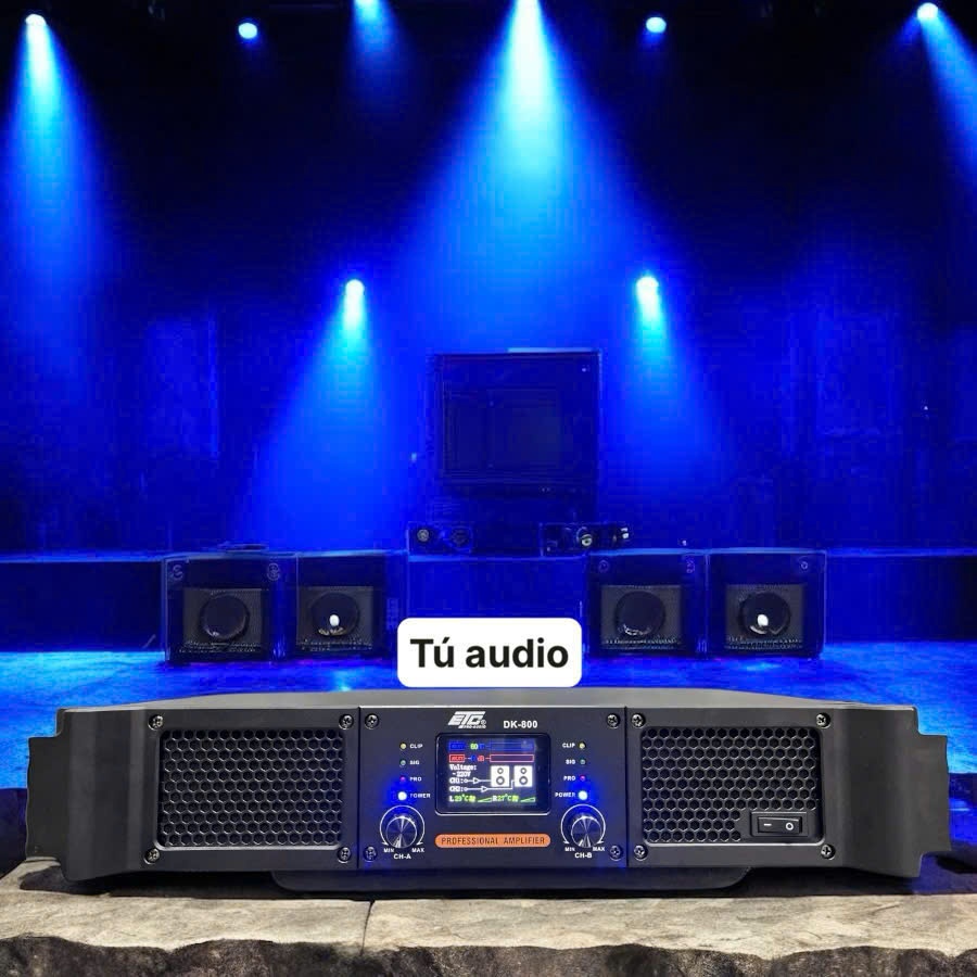 Đẩy công suất chính hãng ETC DK 800 ,800w/kênh mạch class H
