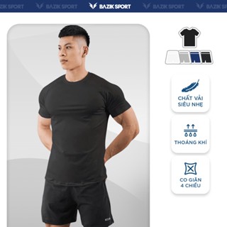  Bộ Quần Áo Thể Thao Nam BAZIK Quần Đa Năng và Áo Thun Relax Fit Tập Gym Chạy Bộ Chơi Cầu Lông 