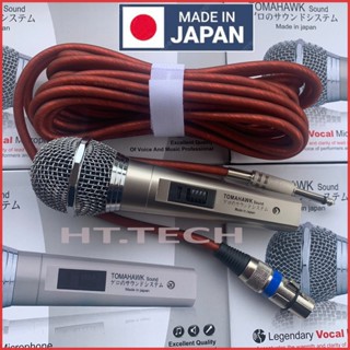  Micro karaoke có dây 6m TOMAHAWK thương hiệu Nhật Bản mic hát nhẹ tiếng trong dùng cho dàn karaoke loa kéo 