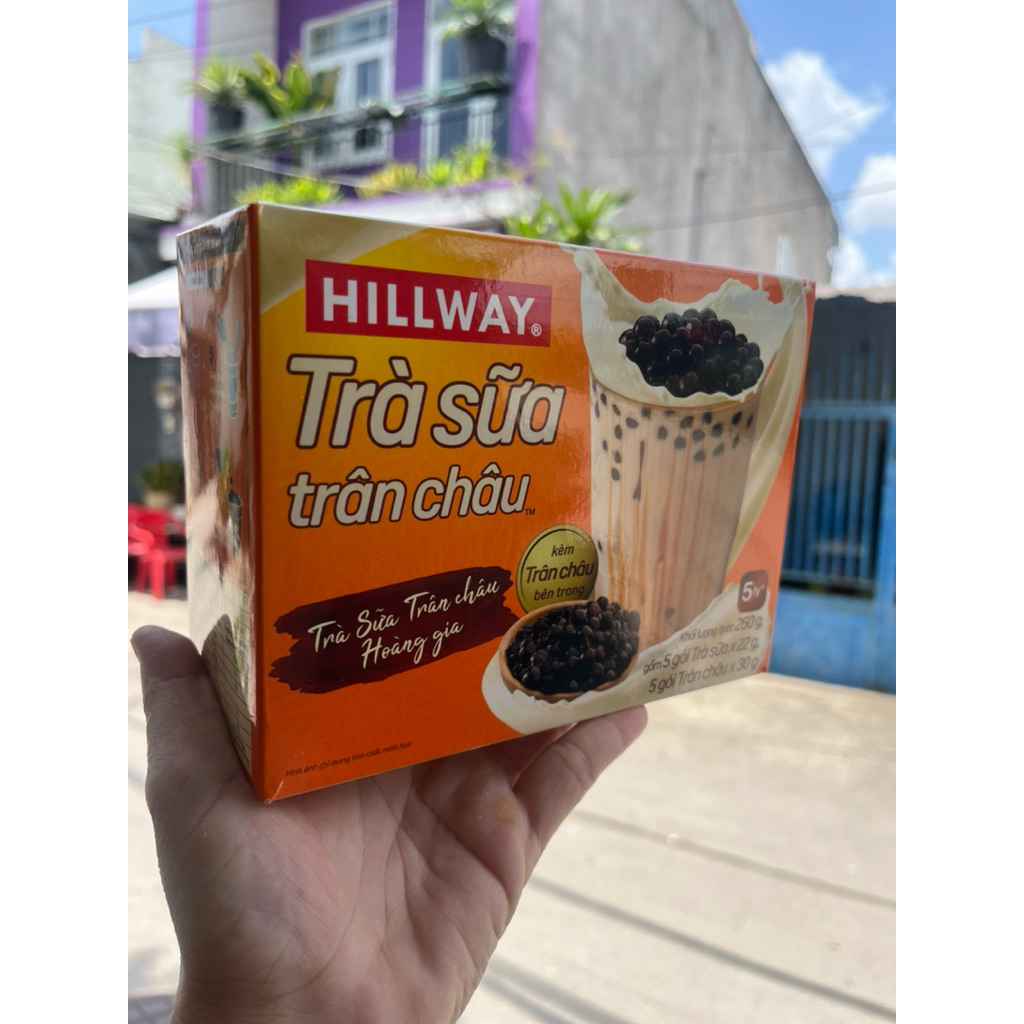 trà sữa Hillway hộp 5 ly