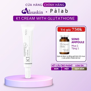 [Tặng Sono] Kem PALAB K1 CREAM With Glutathione 40ml Phục Hồi Da Tổn Thương Sau Xâm Lấn, Dưỡng Trắng Da