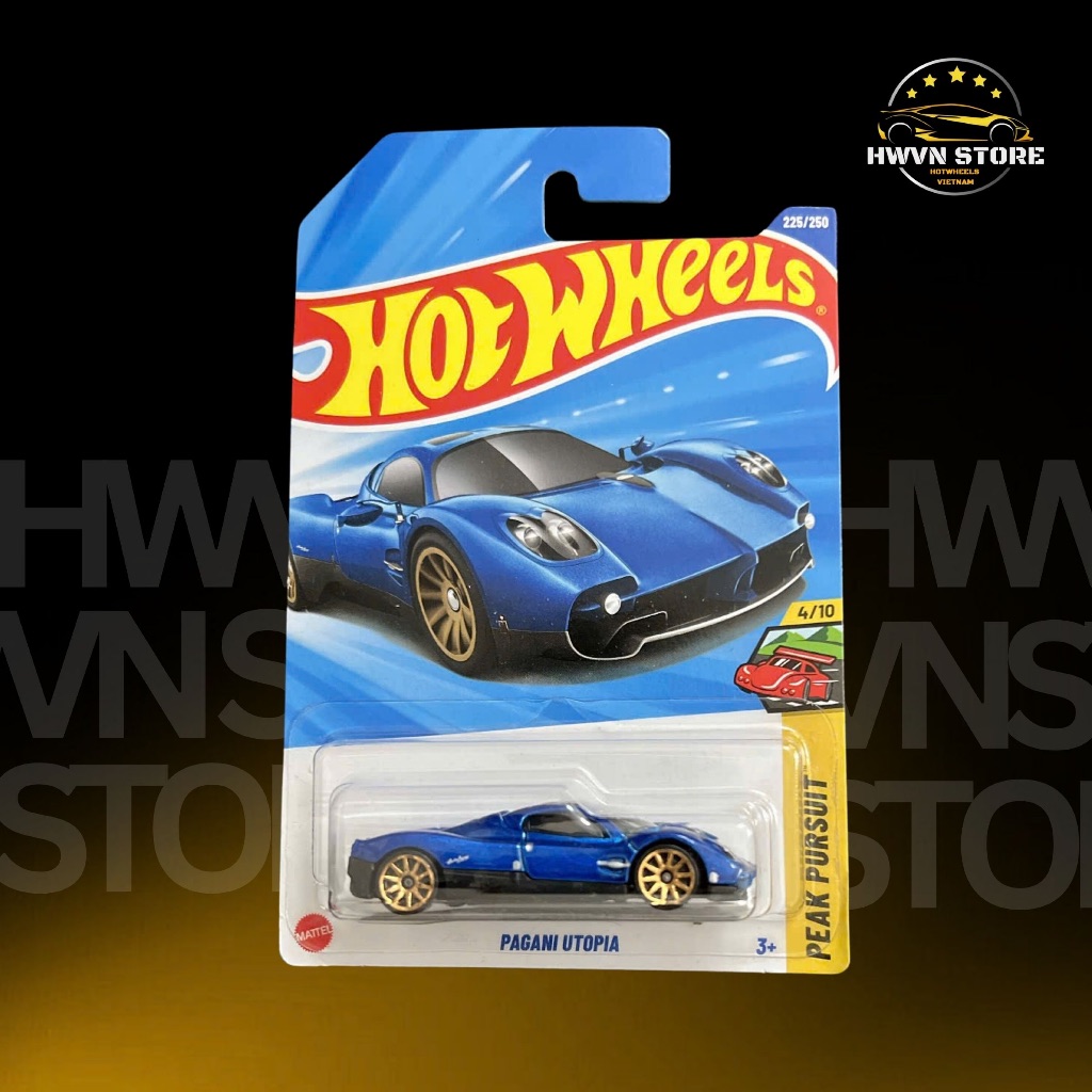 Xe mô hình Hotwheels Pagani Utopia màu xanh dương