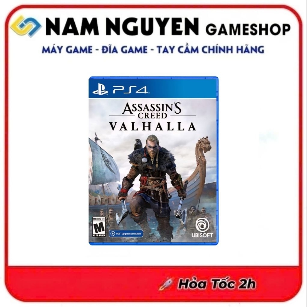 Đĩa Game PS4 | Assassin's Creed Valhalla AC