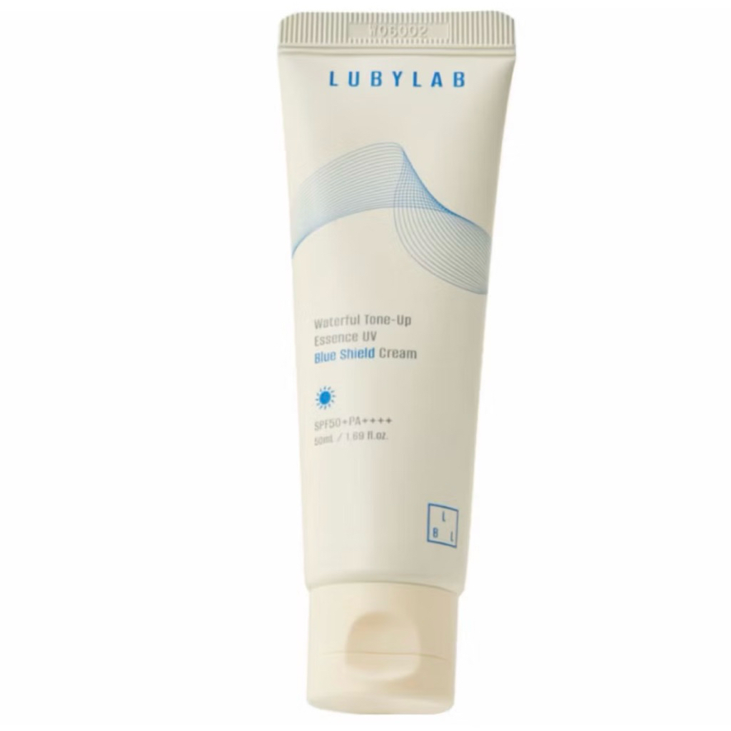 (Hàng công ty có tem phụ) (Mẫu Mới) Kem chống nắng Lubylab Waterful Tone Up Essence UV Blue Shield Cream 50ml