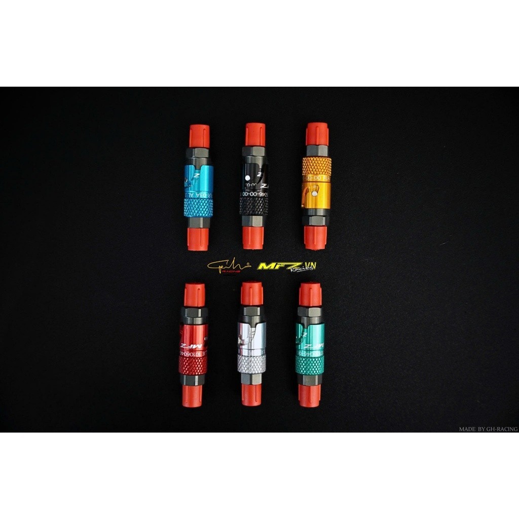 Ngắt dầu MFZ - ngắt dầu MFZ đen đỏ bạc xanh - phụ kiện thay thế phụ tùng