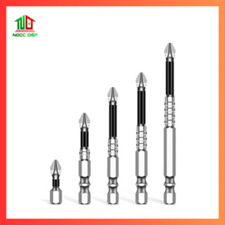  Mũi khoan chống trượt K5 PH2 từ tính mạnh máy khoan cầm tay tua vít điện độ cứng cao 