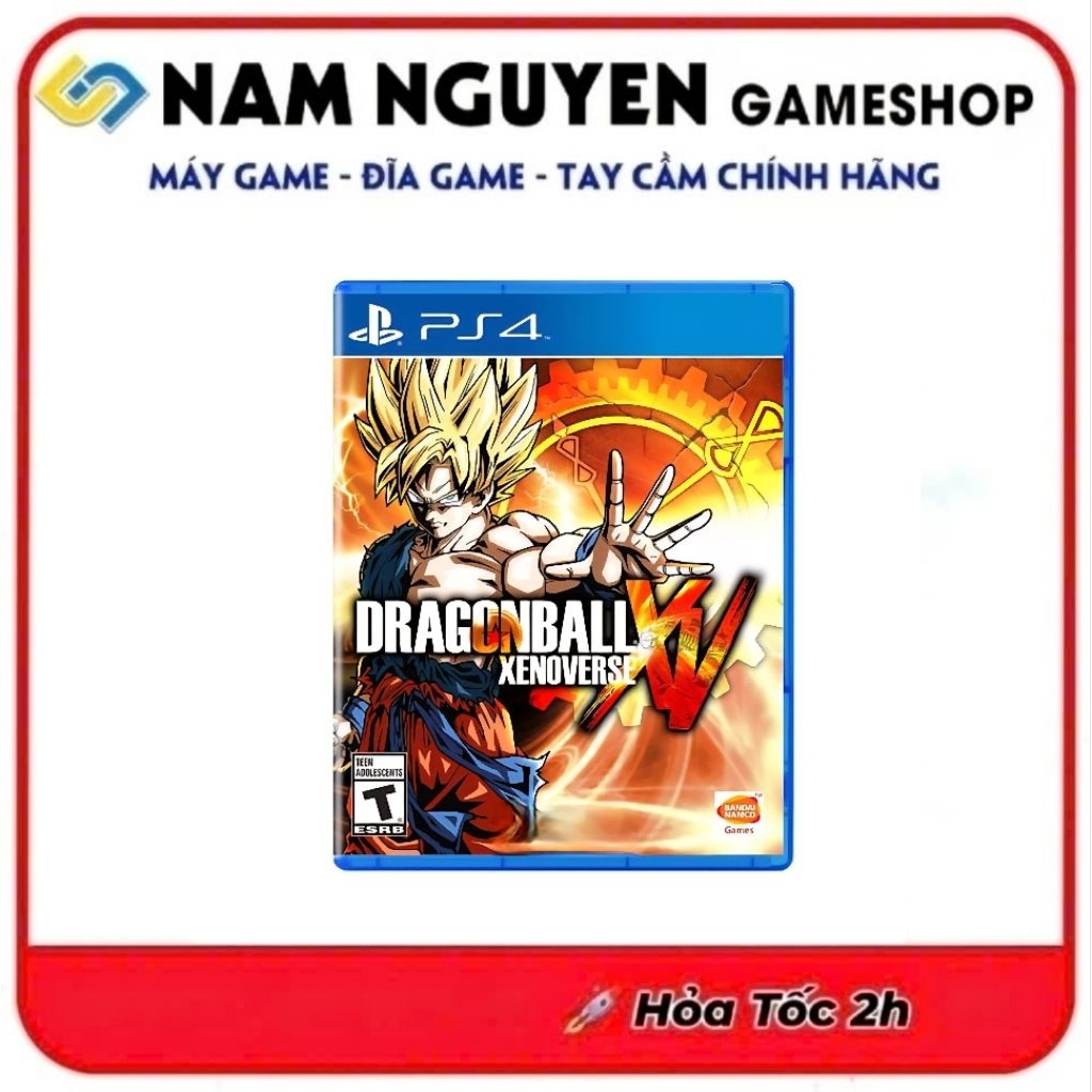 Đĩa Game PS4 | Dragonball Xenoverse XV (Game Đối Kháng 1-2 Players)