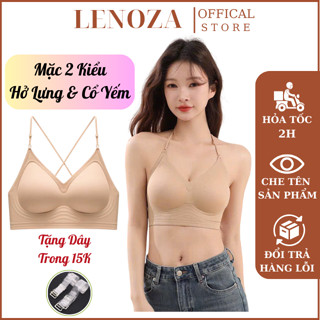 Áo Ngực Hở Lưng Nữ Cao Cấp – Mút Đúc Nguyên Khối, Mút Dày 1.5Cm Không Gọng, Nâng Ngực Kết Hợp Mặc Cổ Yếm Form Chuẩn A37