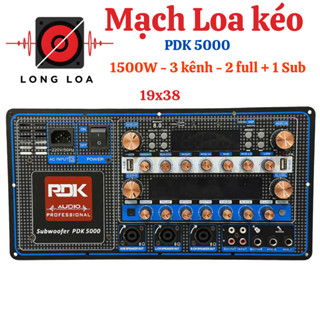 Mạch loa kéo 3 kênh PDK5000 Công suất lớn 1500W