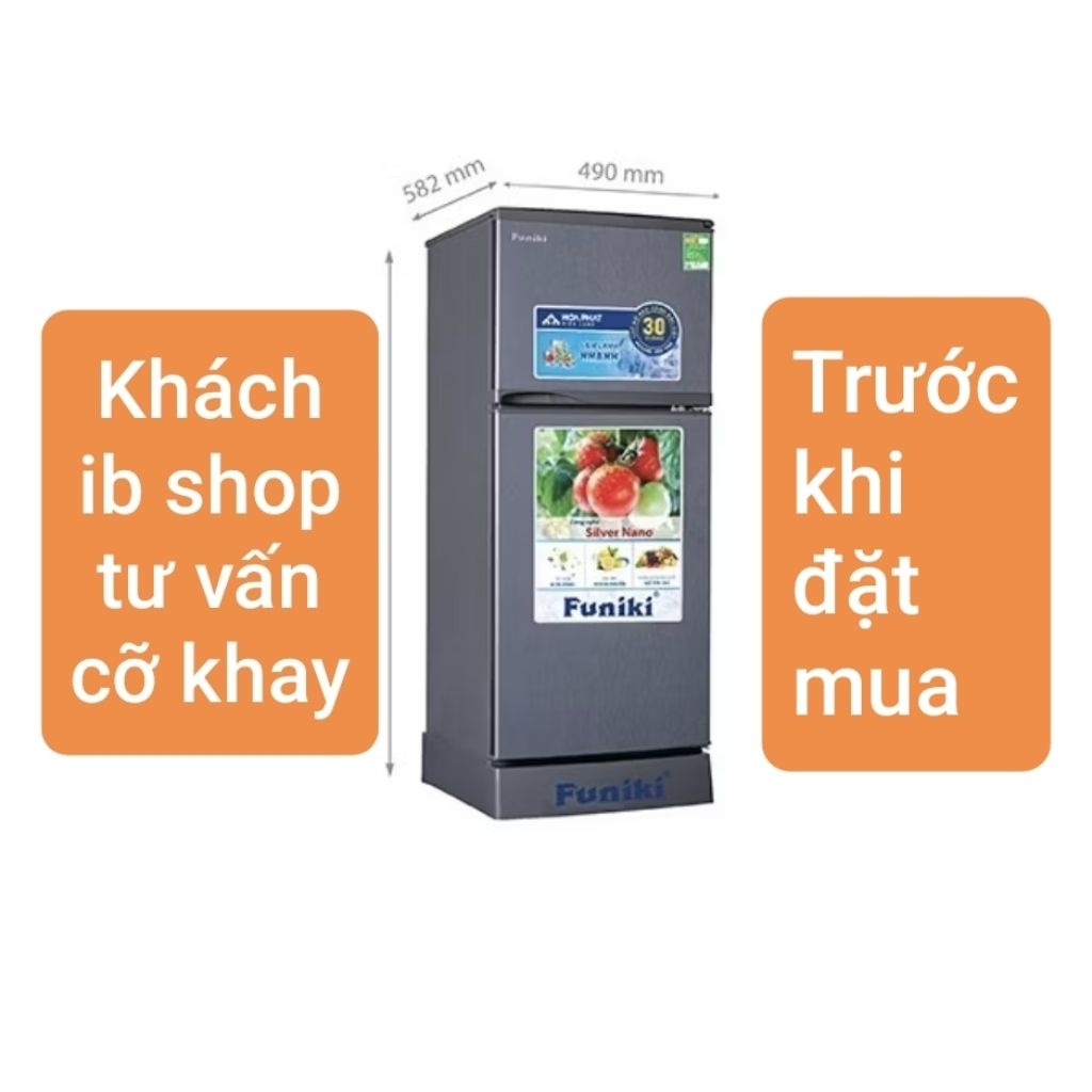 Khay chia ngăn tủ lạnh FUNIKI Cũ