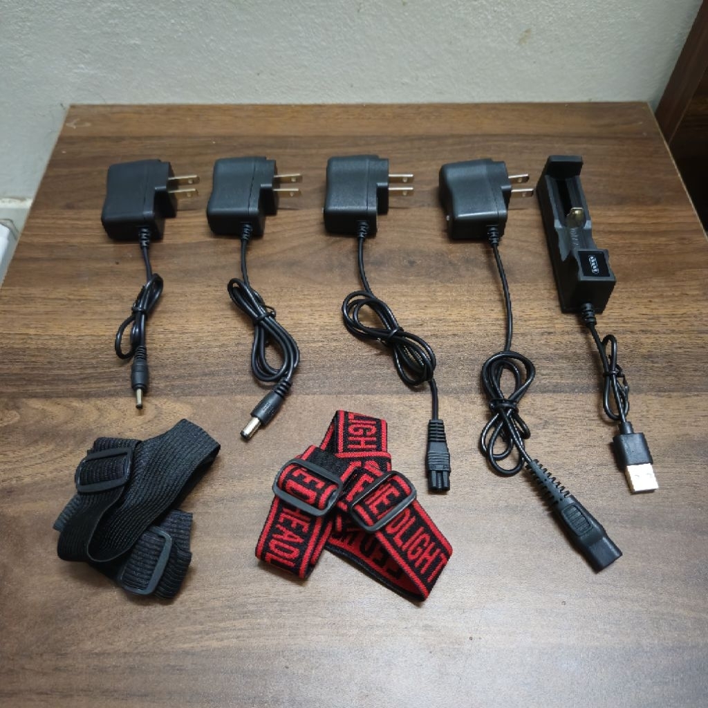 Sạc đèn pin đội đầu, dây chun đèn pin đội đầu, đèn pin đội đầu siêu sáng