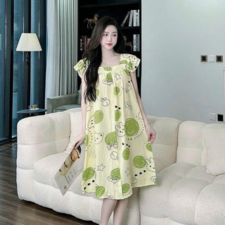 Váy lanh bầu siêu mát