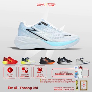  Giày chạy bộ Goya Strides 3 20205 nhẹ êm thoáng khí hạn chế trơn trượt - Goya Strides 3 