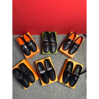 Giầy moca da cao cấp , giầy lười cho nam mẫu mã đa dạng full box [video + ảnh tại shop Monaco online ]