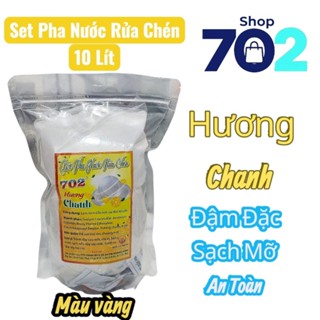 Bộ Kit Tự Pha Nước Rửa Chén 8lit và 10litHương Chanh Đậm Đặc Tiết Kiệm