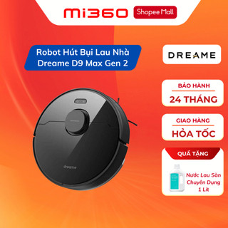 Robot hút bụi lau nhà dreame d9 max gen 2 - bản quốc tế - bh 24 tháng