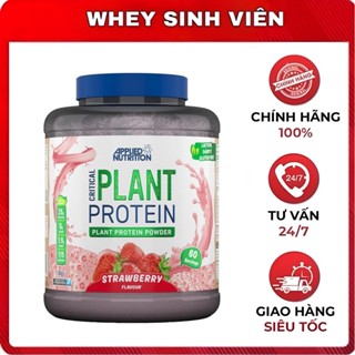  Bổ Sung Protein APPLIED NUTRITION CRITICAL PLANT PROTEIN Protein thực vật 1.8KG tại Whey Sinh Viên 