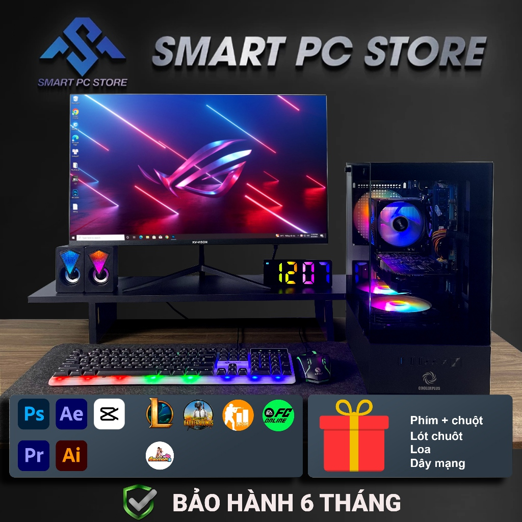 PC Gaming i7 RAM 16GB GT 730 Chiến Mượt FIFA, CF, LOL, AU..