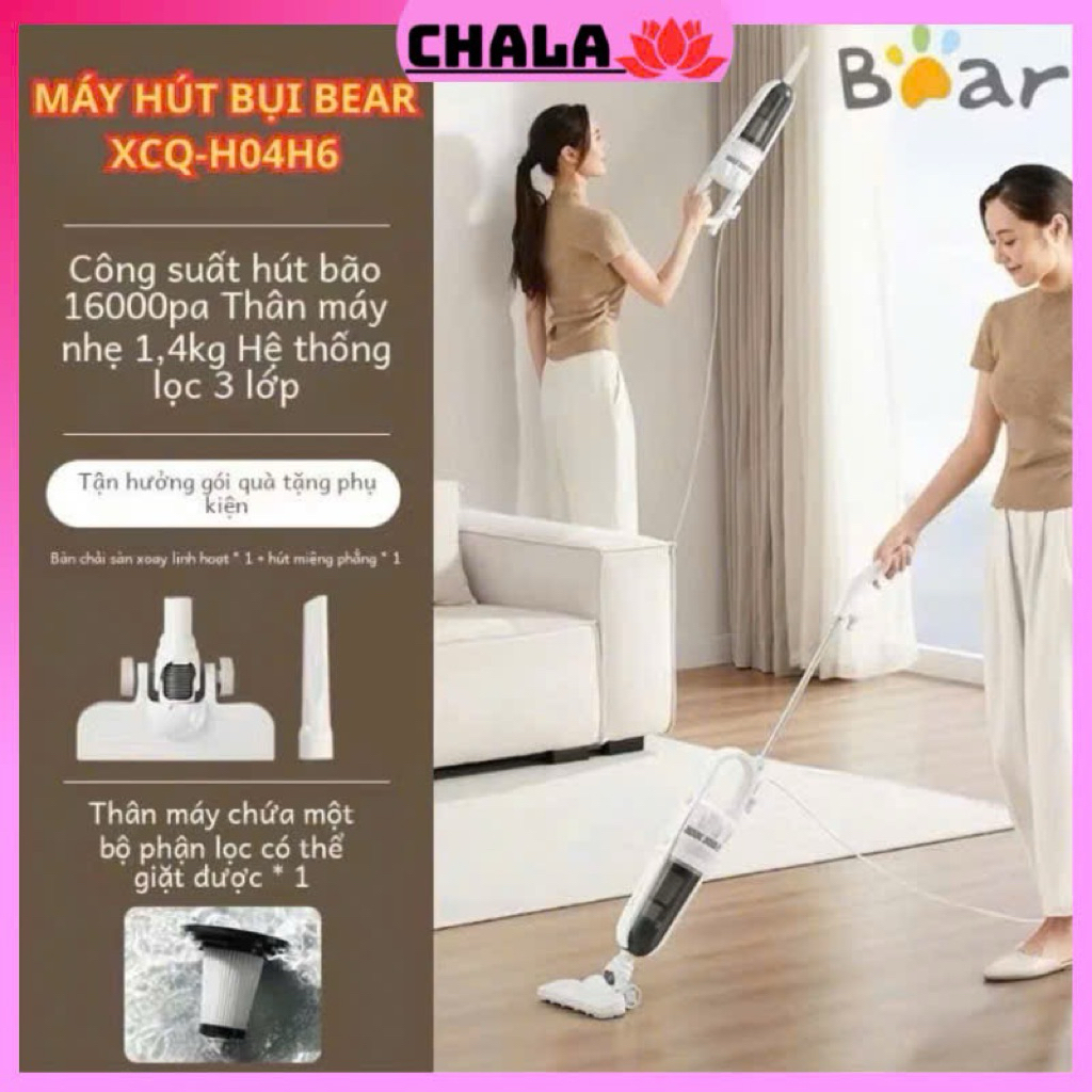 Máy hút bụi Bear XCQ-H04H6