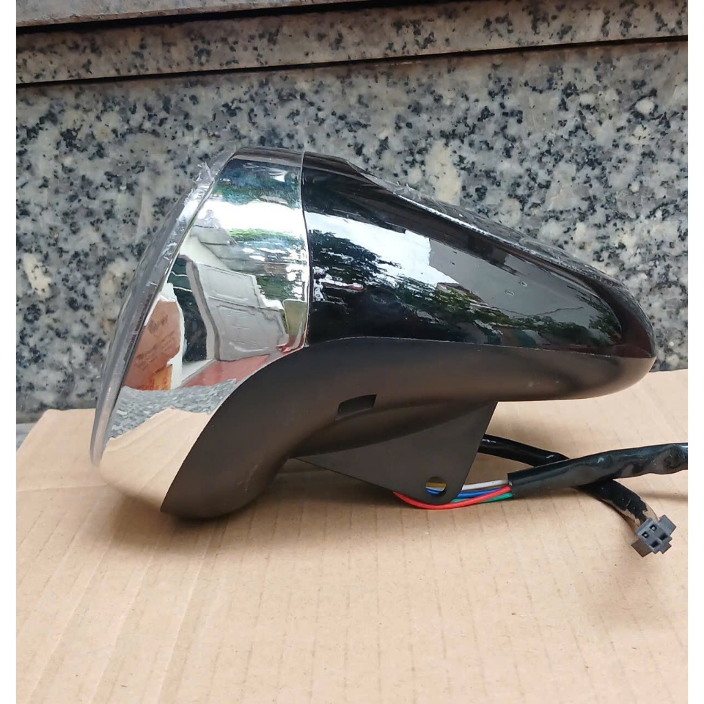 Pha đèn 133s, pha đèn 133m, pha đèn 133 xe điện, đầu đèn 133 nhỏ siêu sáng kèm đồng hồ báo pin