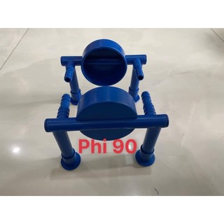 chân oxy phi 60 ph 90 4 chân đế oxy lắp ống nano tạo oxy ao tôm hồ cá F60 - f90 ( 1 cặp nhựa tốt)