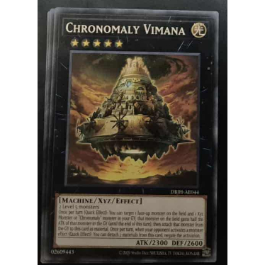 thẻ bài Yugioh chính hãng Chronomaly Vimana DBJH Common