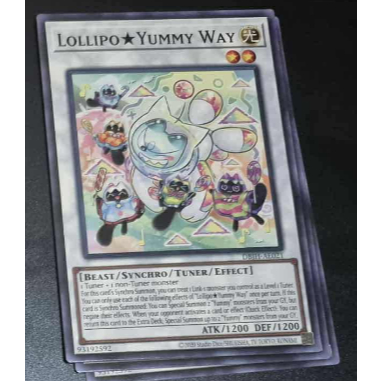 thẻ bài Yugioh chính hãng Lollipo*Yummy Way DBJH Common