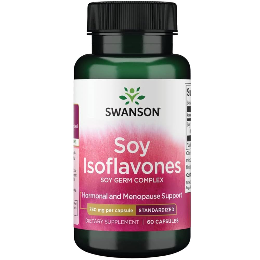 Mầm đậu nành Swanson SOY ISOFLAVONES 750mg
