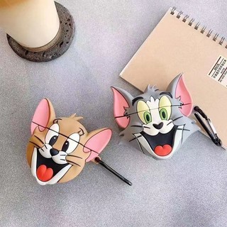   hỏa tốc HCM  Vỏ đựng ốp hình mèo chuột-CASE AIRPODS 12 3 Pro Pro2 bảo vệ tai nghe không dây airpod - Double B Store 