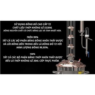 THÁP CHƯNG CẤT 20L, 30L,65L, 120L