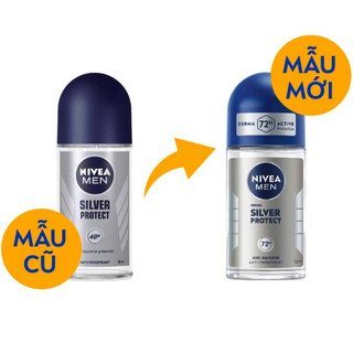 Lăn Khử Mùi Nivea Nam 50ml Phân Tử Bạc