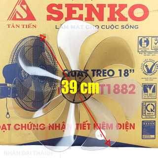 Phụ kiện thay thế quạt Senko và cánh quạt 3 cánh Senko B3, B4, B5 - Giao màu ngẫu nhiên - Chính hãng