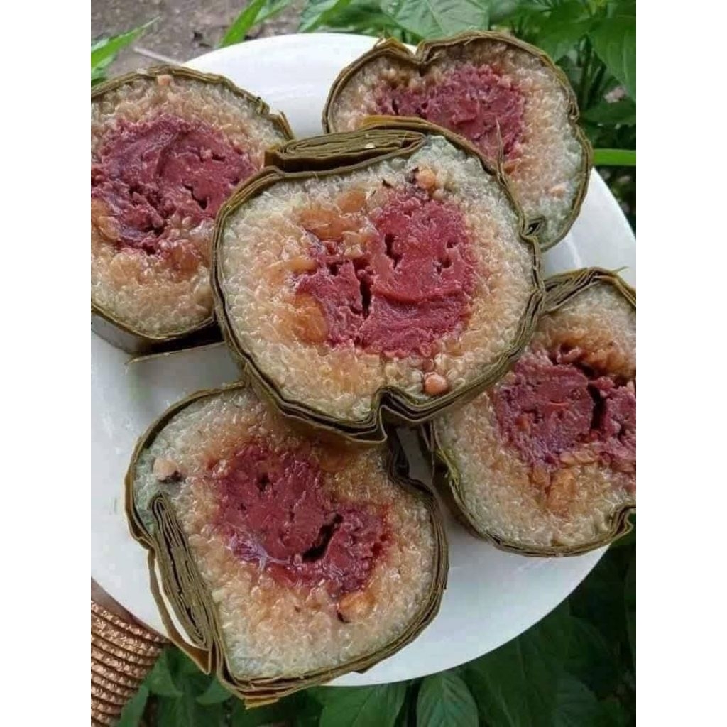 [CHỈ GIAO MIỀN NAM]5 đòn bánh tét nhân chuối mini , không giao miền Bắc và miền Trung được ạ