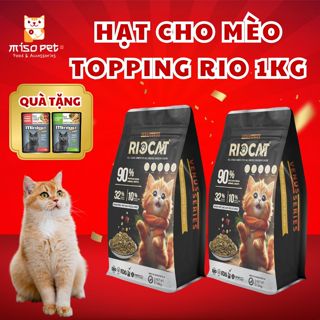  Hạt mèo Rio Cat cao cấp mix ruốc gà không độn ngũ cốc hỗ trợ tiết niệu 