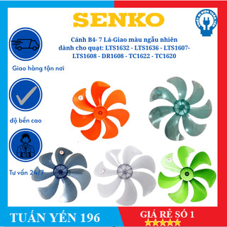 Phụ kiện thay thế quạt Senko và cánh quạt 3 cánh Senko B3, B4, B5 - Giao màu ngẫu nhiên - Chính hãng