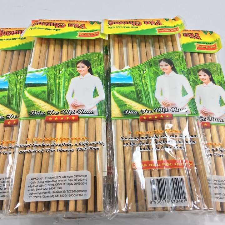 Combo 50 đôi đũa tre  Việt Nam Giá Rẻ