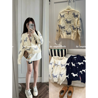 EMPINKCLOTHING/ Cadigan nhiều  cún  3 màu