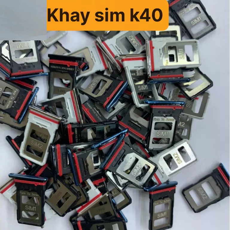 KHAY SIM ĐIỆN THOẠI REDMI K40 / Poco F3 - 5G / Reami 7, Redmi 9, Redmi 9A, Redmi 9C - KHAY MỚI