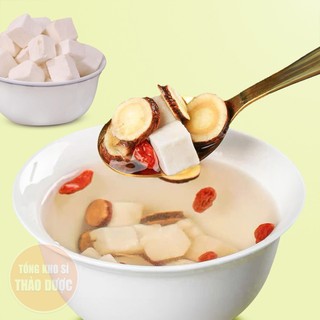Bạch linh viên 500g, bạch phục linh khô, trắng, đẹp, không lẫn tạp chất  - Tổng Kho Sỉ Thảo Dược