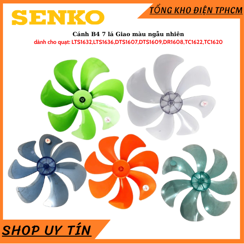 Cánh quạt 7 Lá thay thế cho quạt đứng-quạt treo Senko DR1608- TC1622-TC1620-LTS1636-DTS1607-DTS1609 