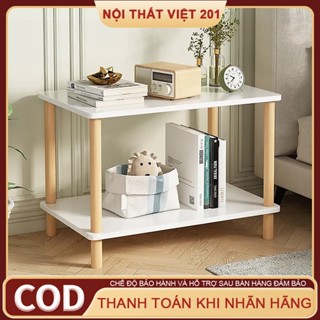 Kệ Gỗ Hai Tầng Để Đồ Hai Tầng Tab Đầu Giường Đa Năng Phù Hợp Nhiều Decor Phòng Ngủ Phòng Khách