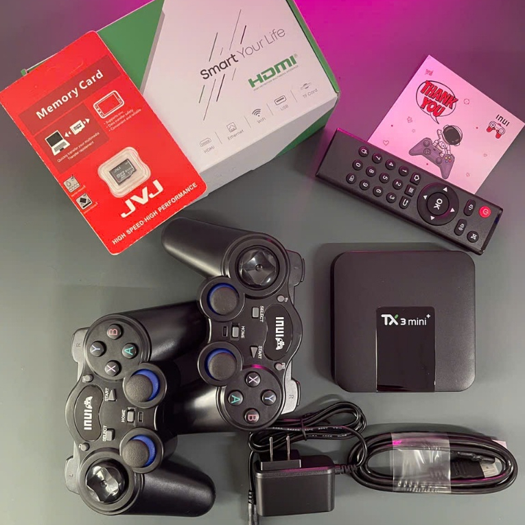Máy Android box + Game Retro, Tannix TX3 mini+