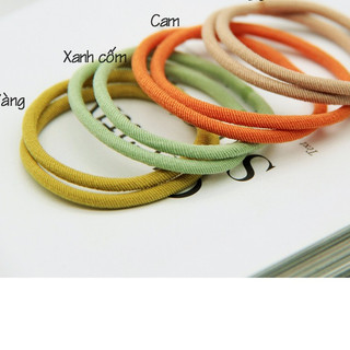 Set 6C - Chun cột tóc Trẻ Em - tăm chéo