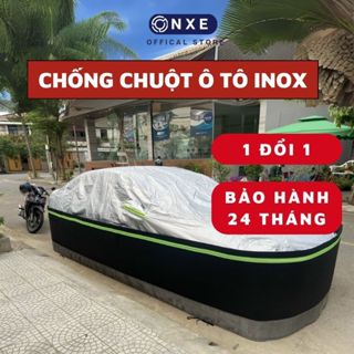  Quây lưới chống chuột ô tô loại 1 onxe chân inox 304 vải bò dày chống nước có phản quang tặng kèm keo chống chuột 