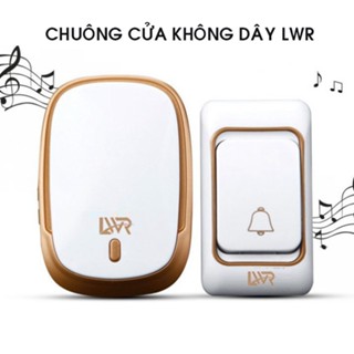  Chuông cửa không dây LWR-K01 36 kiều chuông nút nhấn chống nước khoảng cách 300m 