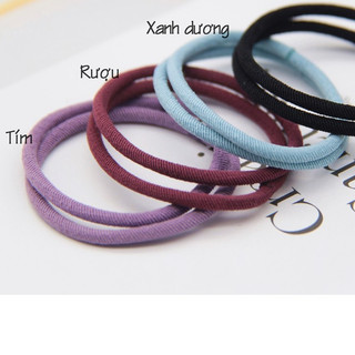 Set 6C - Chun cột tóc Trẻ Em - tăm chéo