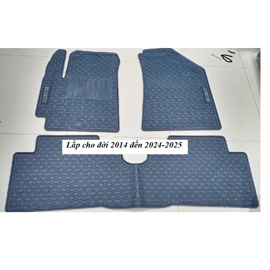 THẢM LÓT SÀN CAO SU  I10  2014 -2015 đến 2024, 2025 2026 chuẩn sedan và hatback