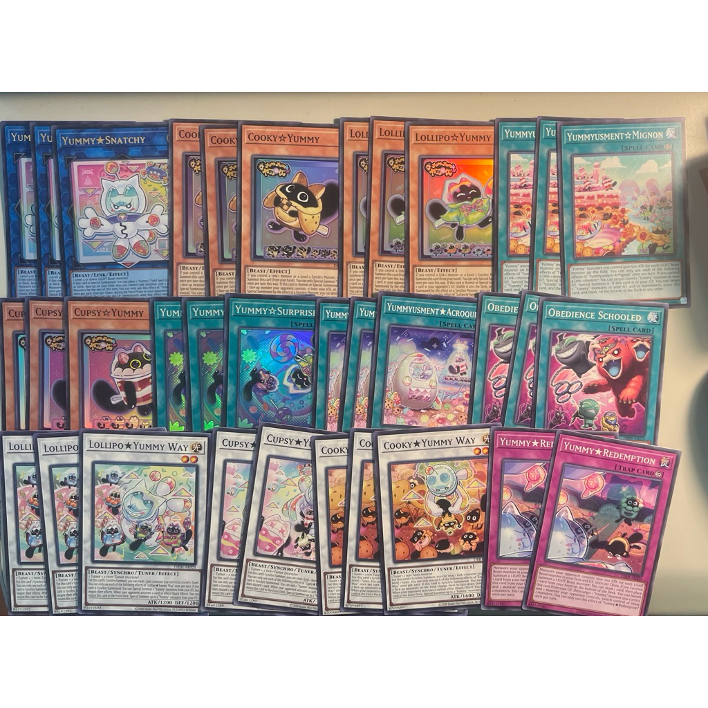thẻ bài Yugioh chính hãng core Yummy ae đủ đánh