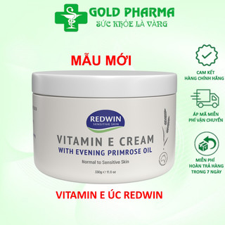  Kem dưỡng da Redwin Vitamin E Cream 330g Úc giúp nuôi dưỡng và làm dịu da dưỡng ẩm. 