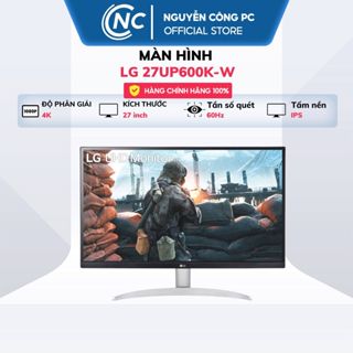 Màn Hình LG 27UP600K-W 27 inch | IPS | 4K | 60Hz - Bảo hành 24 tháng